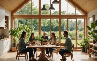 Découvrir l'art de vivre dans une maison écologique