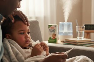 grippe chez l'enfant