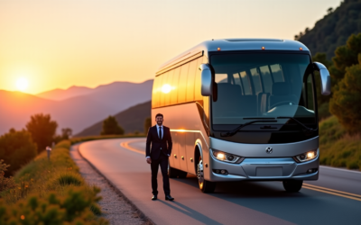 Location de bus avec chauffeur : la solution idéale pour vos déplacements de groupe.